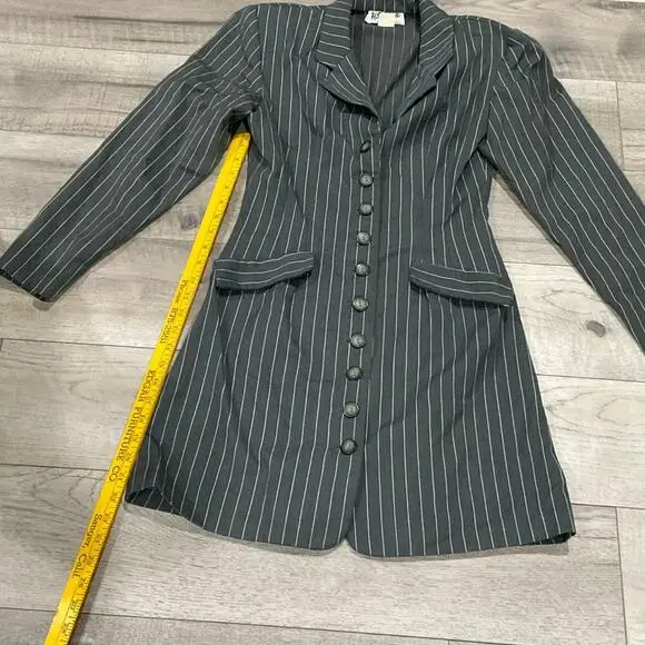 Alyn Paige pinstripe blazer dress size 5/6 - Picture 9 of 12